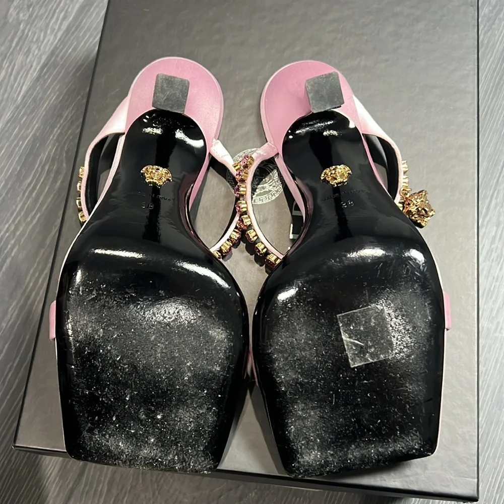 Versace Light Pink Heels